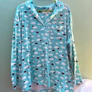 sheep cute night top😍